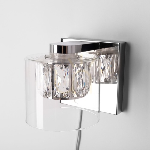 Prüfen Wandleuchte Zuma Line GEM - Chrom