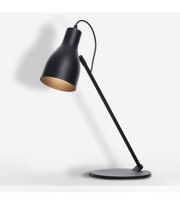 Tischlampe Ramko LOTTA E27 LED 60W Schwarz Weiß 20 cm SKU 66145 small 1