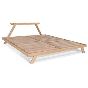 Doppelbett WoodMan 180x200 Buchenholz Rohholz ohne Matratze WUA-00799 small 3
