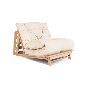 Schlafsofa WoodMan FUTON Layti 90 90x200 Buchenholz creme WUA-00879 small 2