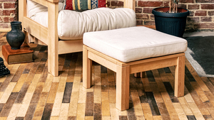 Sitzpouf WoodMan Mexico Buchenholz creme WUA-00844 small 0