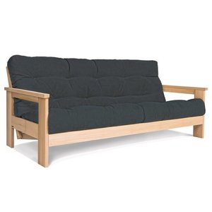 Schlafsofa WoodMan Mexico Buche natur geölt Graphit WUA-00626 small 0
