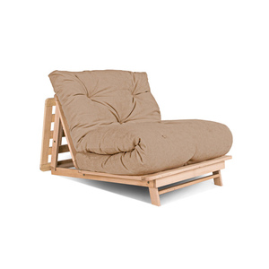 Futonsofa WoodMan Layti 90 Beige Buchenholz 887 small 0