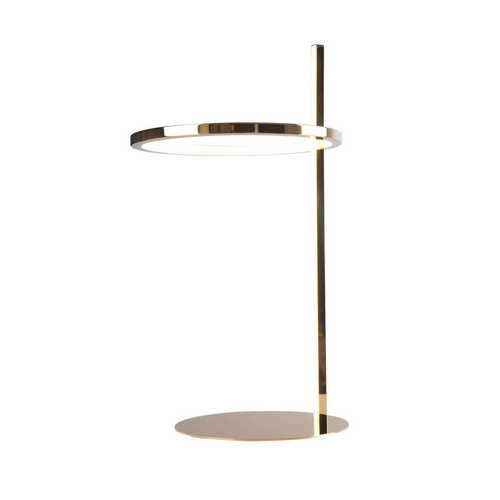Prüfen Schreibtischlampe Max Light Lozanna T0042 Gold LED 14W 3000K 55 cm