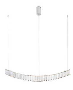 Pendelleuchte Max Light Saphir P0392 LED Chrom Kristall 100 cm small 0