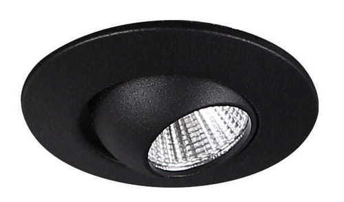 Prüfen Einbauleuchte Max Light Yuca Round Tilted schwarz LED 3W 3000K H0105
