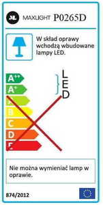 Pendelleuchte Max Light Organic Gold 10-flammig LED dimmbar P0265D small 3