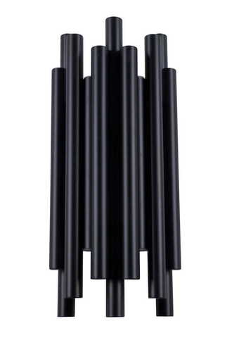 Prüfen Maxlight Organic W0286 Wandleuchte, schwarz, LED 8 × 1 W, 43 cm