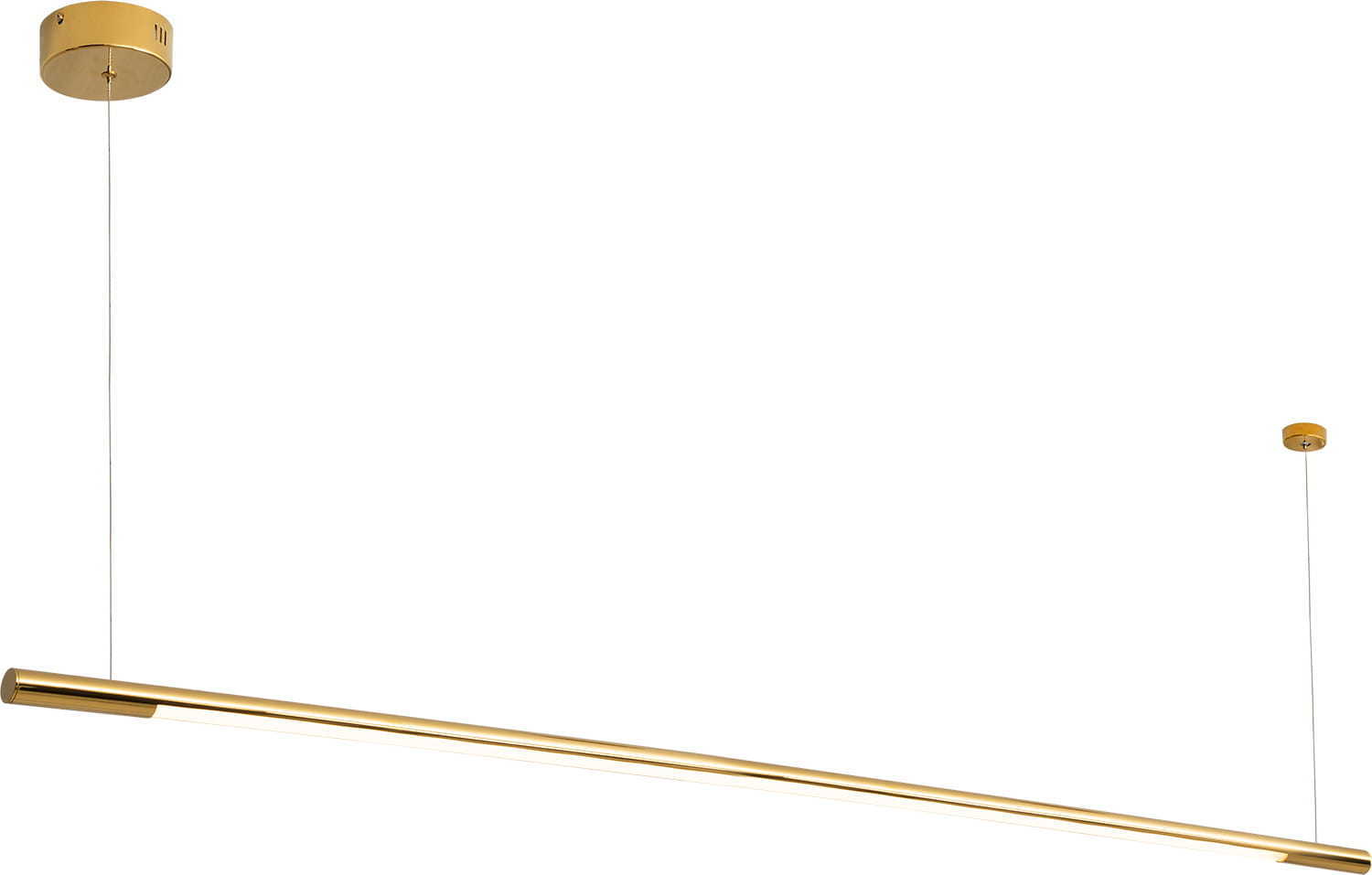 Prüfen Pendelleuchte Max Light Organic Horizon P0360D Gold LED dimmbar 150 cm Pendelleuchte Max Light Organic Horizon P0360D Gold LED dimmbar 150 cm