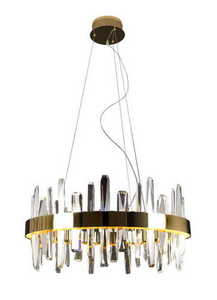 Pendelleuchte Max Light Prince P0421 Gold Ø60 cm LED 31W small 0