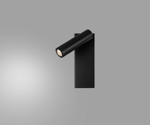 Schwarze LED-Wandleuchte ZAHO RID WL3 2700 K small 1