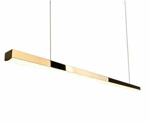 Prüfen Pendelleuchte Max Light Trio P0425D Gold LED dimmbar 100 cm