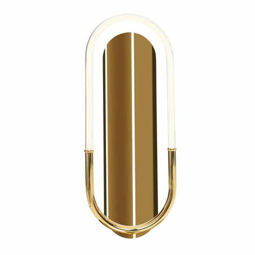 Prüfen Wandleuchte Max Light Olivia W0290D Gold LED 15W 3000K 83 cm