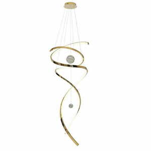 Pendelleuchte Max Light Ritz P0427D Gold 60 cm 2-flammig LED dimmbar small 0