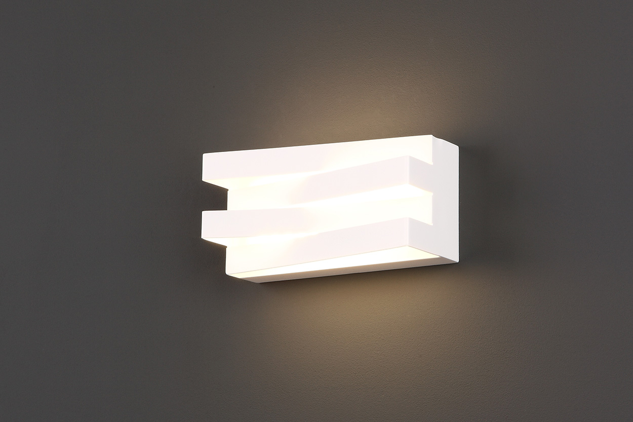 Prüfen Wandlampe Max Light Araxa W0177 LED weiß 12W 3000K Metall Acryl Wandlampe Max Light Araxa W0177 LED weiß 12W 3000K Metall Acryl