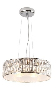 Pendelleuchte Max Light Diamante P0236 Chrom Glas 5-flammig 38 cm 0 Pendelleuchte Max Light Diamante P0236 Chrom Glas 5-flammig 38 cm small 0