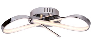 LED-Deckenleuchte Max Light Infinity C0099, Chrom, 45 × 45 cm, 14 W, 3000 K small 0