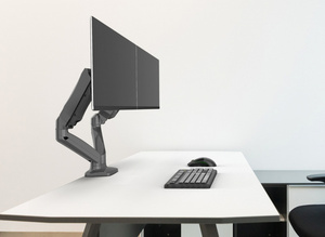 Tischhalterung für zwei Monitore - Gasfeder - 13-32" 8 Tischhalterung für zwei Monitore - Gasfeder - 13-32" small 8