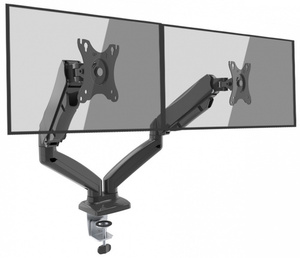 Tischhalterung für zwei Monitore - Gasfeder - 13-32" 0 Tischhalterung für zwei Monitore - Gasfeder - 13-32" small 0