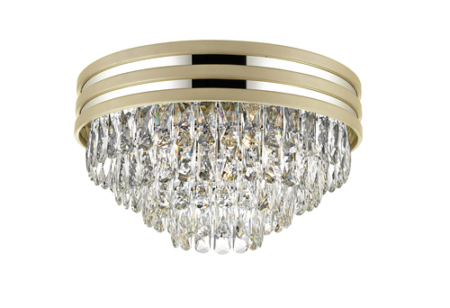 Prüfen Deckenleuchte Zuma Line Naica gold/Gold (C0525)
