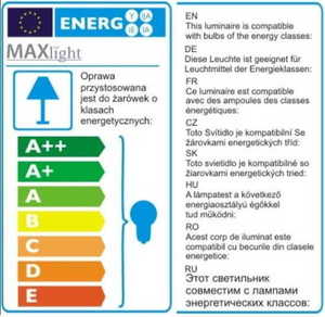 Wandleuchte Max Light Monaco W0209 Chrom Glas 2-flammig small 2