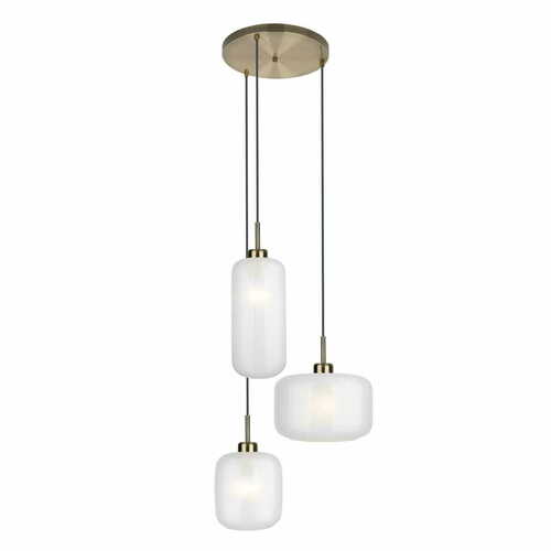 Prüfen Pendelleuchte Max Light Smooth P0451 Gold 3-flammig E27