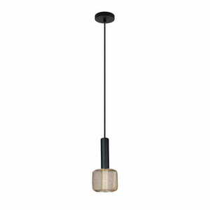 Pendelleuchte Max Light Mesh P0438 Gold Schwarz 9 cm LED 5W small 0