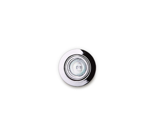 Prüfen Einbauleuchte Max Light Fine H0038 chrom Metall GU5.3 Ø 9,5 cm