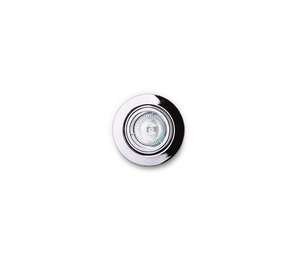 Einbauleuchte Max Light Fine H0038 chrom Metall GU5.3 Ø 9,5 cm small 0