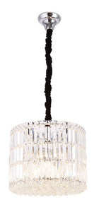 Pendelleuchte Max Light Puccini P0266 40 cm Chrom Kristall 11-flammig small 0