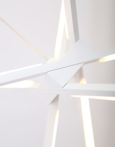 Prüfen Pendelleuchte Max Light Spider P0270 LED 33W weiß 114 cm