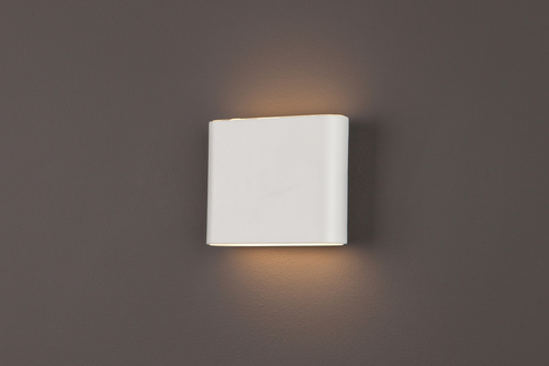 Prüfen Wandleuchte Max Light Zone W0200 weiß LED 6W IP44 2-flammig
