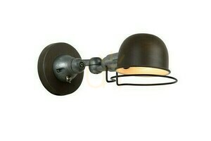 Wandleuchte Lucide HONORE Braun Metall Vintage E14 45252/01/97 small 0
