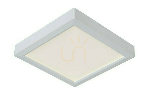 Prüfen Plafond Lucide Tendo-LED Weiß 22 cm 18W 3000K 1340lm 07106/18/31