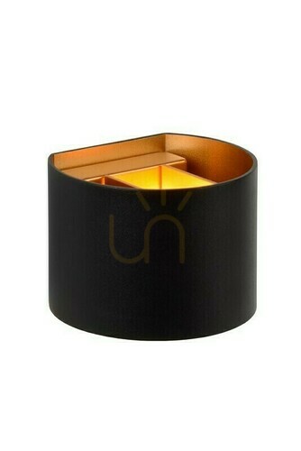 Prüfen Wandleuchte Lucide XIO schwarz Aluminium LED dimmbar 09218/04/30