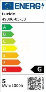 Wegeleuchte Lucide DINGO Anthrazit Aluminium LED 70 cm 14881/70/30 small 6