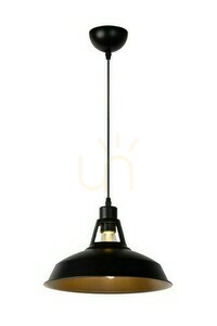 Pendelleuchte Lucide BRASSY/BIS schwarz Metall Vintage 31 cm 43401/31/30 small 0