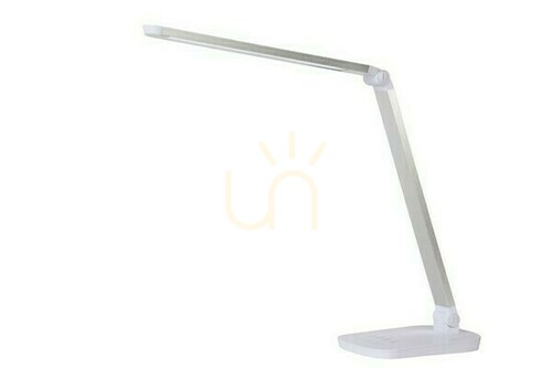 Prüfen Schreibtischlampe Lucide VARIO LED Weiß Touch dimmbar 8W 24656/10/31