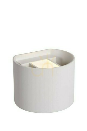 Prüfen Wandleuchte Lucide XIO Weiß LED 4W 2700K 380lm 09218/04/31