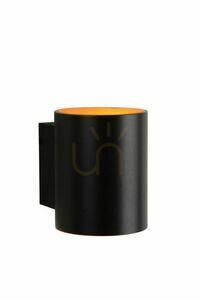 Wandleuchte Lucide Xera schwarz/gold Aluminium G9 23252/01/30 small 0