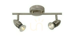 Strahler Lucide CARO-LED 2-flammig Silber GU10 LED 2700K 13955/10/12 small 5