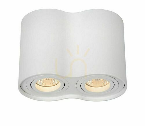 Prüfen Downlight Lucide TUBE 2x GU10 weiß Aluminium 22952/02/31