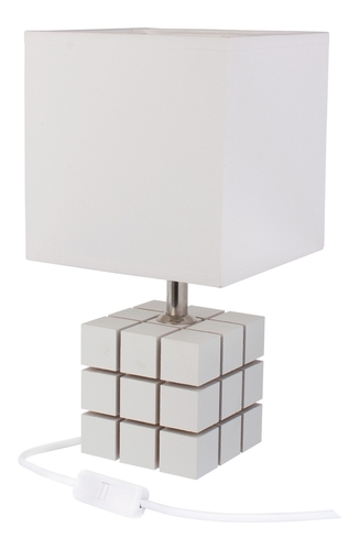 Prüfen Rubi weiße Lampe für ein Kind