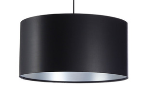 Schwarz-silberne Hängeleuchte 50cm LEXIE E27 60W Latex, Satin - Verkauf 6 Schwarz-silberne Hängeleuchte 50cm LEXIE E27 60W Latex, Satin - Verkauf small 6