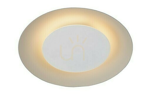 Prüfen Plafond Lucide Foskál Weiß LED 21,5 cm Metall 79177/06/31