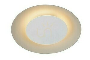 LED-Deckenleuchte Lucide FOSKAL 79177/06/31 weiß Ø 21,5 cm 6 W 2700 K small 0