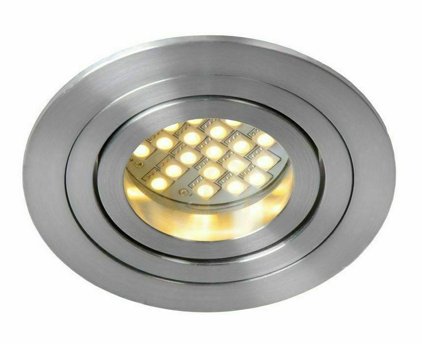 Deckenöse Lucide TUBE 22954/01/12 silber Aluminium GU10 modern 9 cm