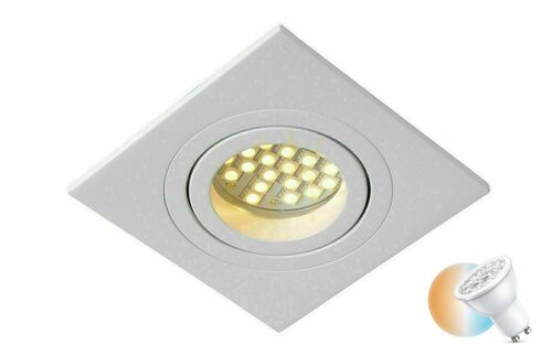 Prüfen Deckenöse Lucide TUBE weiß Aluminium GU10 22955/01/31