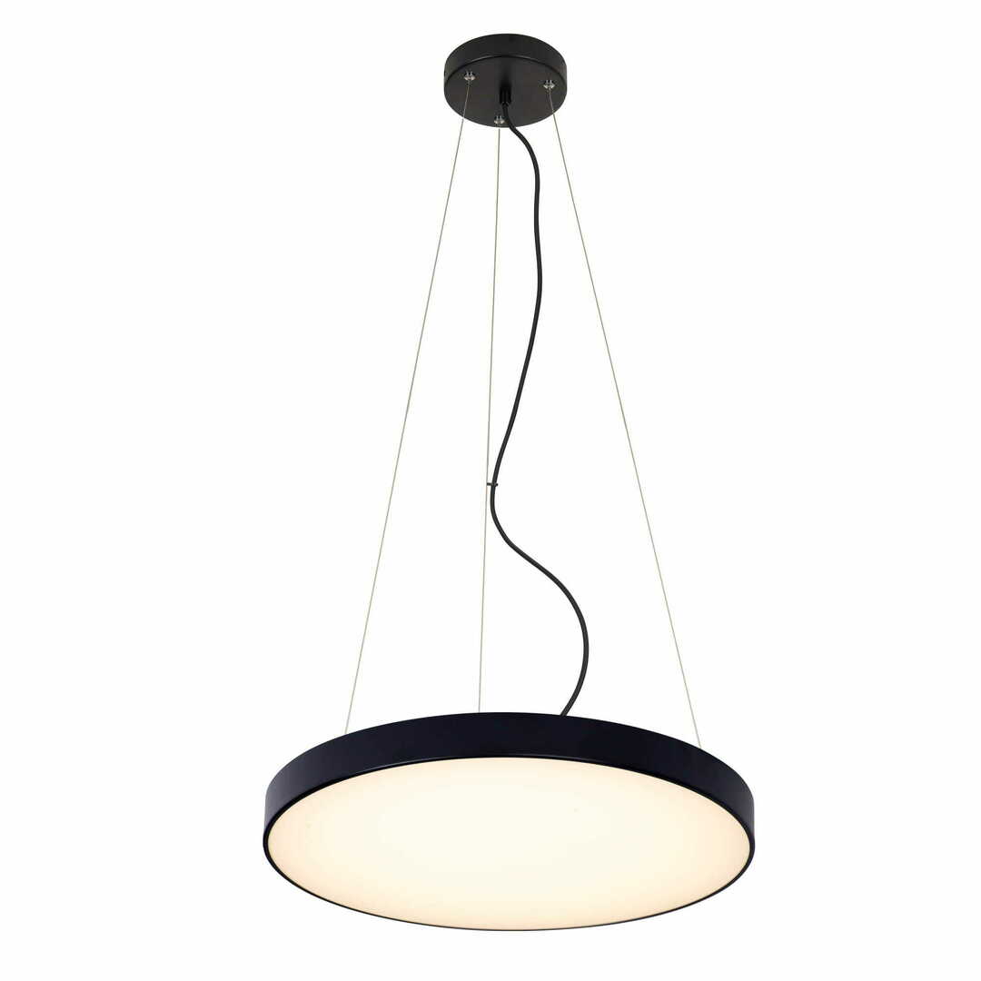Prüfen Pendelleuchte Max Light P0452 LED schwarz 48 cm 48W Metall Acryl Pendelleuchte Max Light P0452 LED schwarz 48 cm 48W Metall Acryl
