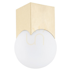 Deckenleuchte ARGON AUSTIN opal matt Messing gebürstet E14 4712 small 1